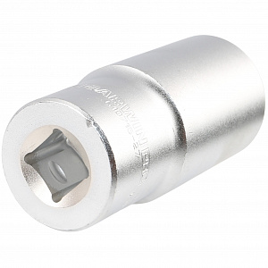 GARWIN PRO 610715-27 Головка, 1/2", 27 мм, торцевая, 6-гранная, глубокая