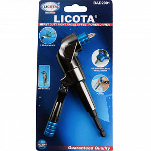 Licota BAD2001 Держатель для бит 1/4" угловой усиленный