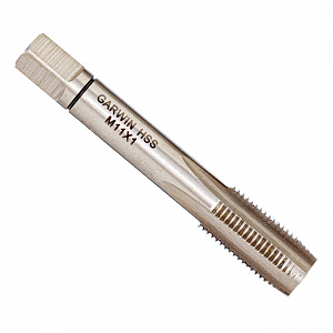 GARWIN INDUSTRIAL GM-TF110100 Метчики ручные Mf11x1.0, DIN 2181, HSS, 6H, комплект из 2 штук