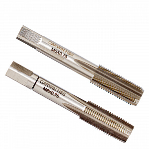 GARWIN INDUSTRIAL GM-TF080075 Метчики ручные Mf8x0.75, DIN 2181, HSS, 6H, комплект из 2 штук