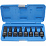 Licota ASA-40002S Набор TORX ударных в кейсе 1/2" T30, T40, T45, T50, T55, T60, T70, T80 мм 8 пр, длина 60 мм-4004