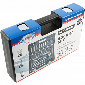 Licota ALK-8010F Набор инструмента 1/2" и 1/4" 94 предмета