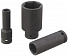 Licota A4016L Головка, 1/2", 16 мм, торцевая, 6-гранная, ударная, глубокая-4004
