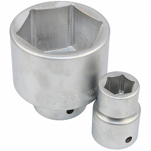GARWIN PRO 643565-6 Набор торцевых головок 3/4" 6 гр., 19-55 мм, 21 пр.