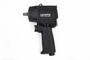 Licota PAW-040573 Гайковерт пневматический ударный 3/8" 430 Нм (44,3 кГм), суперкомпактный, twin hammer