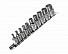 Набор головок торцевых 1/4"-3/8" TORX Е4-Е18 10 предметов JTC-4004