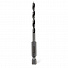 RUNTEC RT-DT3 Сверло по дереву Runtec HRC45 3 x 80мм HEX 1/4"-4004