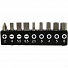 GARWIN PRO 632502 Набор бит 1/4" 25 мм на держателе SL, PH, HEX-4004