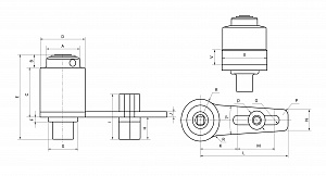 GARWIN PRO 520205-5500 Усилитель крутящего момента ручной с опорой на головку 1:21; 5500 Нм