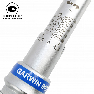 GARWIN INDUSTRIAL 501519-20-100-12 Динамометрический ключ двухсторонний 1/2" 20-100 Нм