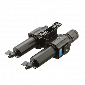 GARWIN INDUSTRIAL 807670-14-5 Модульная группа для подготовки воздуха с регулятором давления и манометром, 1/4", 5 мкм, усиленная - макс.давление 16 б