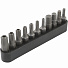 Licota ALK-8009-BIT2-CK Набор бит 1/4" 25 мм на держателе TORX c отв., HEX-4004