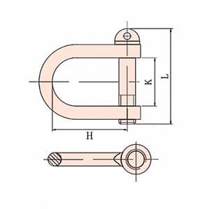 GARWIN INDUSTRIAL GSX-TL02 Скоба искробезопасная 1/2"