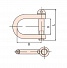 GARWIN INDUSTRIAL GSX-TL02 Скоба искробезопасная 1/2"-4004