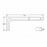Licota BP200080SM Ключ шестигранный угловой с шаром 8 мм-4004