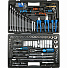 Licota ALK-8009F Набор инструментов 1/4" и 1/2", 143 предмета-4004