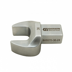 GARWIN INDUSTRIAL 505570-36-24 Насадка для динамометрического ключа рожковая 36 мм с посадочным квадратом 24*32