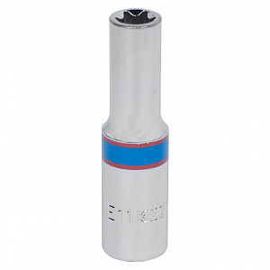 Головка торцевая TORX Е-стандарт 3/8", E11, L = 63 мм KING TONY 327511M