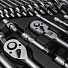 RUNTEC RT-HT142T Набор ручных инструментов RUNTEC TECHNIC 142 предмета 1/2", 3/8", 1/4"-4004