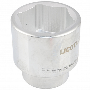 Licota N80055 Головка, 1", 55 мм, торцевая, 6-гранная