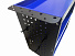 Инструментальная тележка GW-3ST3 BLUE (3 полки, с перфорацией, синяя, Great Wolf)-4004