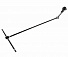 Вороток 1/4" L=460мм Т-образный с поворотной трещеткой 72 зуба JTC-4004