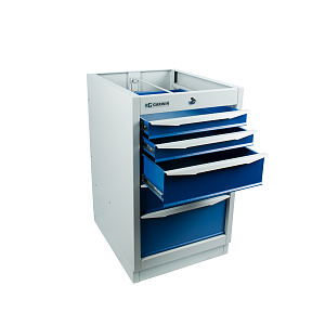 GARWIN INDUSTRIAL 004113-5005 Тумба для верстака 6 ящиков синяя RAL5005