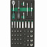 GARWIN PRO 645015 Набор торцевых головок 1/4" 43 пр. в ложементе EVA-4004