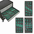 GARWIN PRO S01006-263 Тележка инструментальная 6 полок с комплектом инструмента, 263 пр., серая-4004