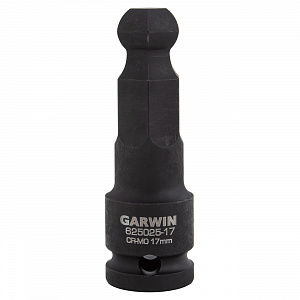 GARWIN PRO 625025-17 Головка торцевая, 1/2", HEX наружный, H17, ударный