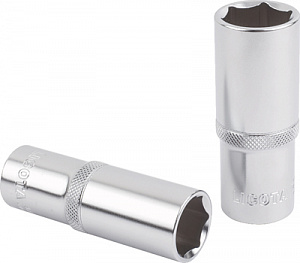 Licota N4019L Головка, 1/2", 19 мм, торцевая, 6-гранная, глубокая