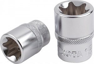 Licota E204 Головка, 1/4", E4, торцевая, E-профиль