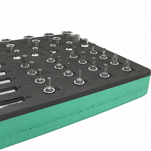 GARWIN PRO 645015 Набор торцевых головок 1/4" 43 пр. в ложементе EVA