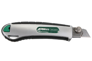 GARWIN PRO GHT-UKM5 Нож на 5 сменных лезвий 18 мм, алюминиевый корпус