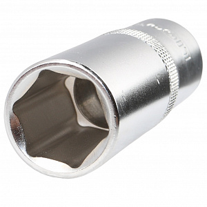 Licota N4018L Головка, 1/2", 18 мм, торцевая, 6-гранная, глубокая