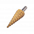 GARWIN INDUSTRIAL 102550-4-20-9 Сверло ступенчатое 4,0-20,0 мм, 9 ступеней, HSS, TiN-4004