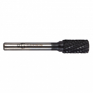 GARWIN INDUSTRIAL 900507-10*20*64 Борфреза цилиндрическая с гладким торцом 10x20x64 мм, VHM, DC, TiAlN, форма A (серия 900507)
