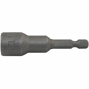 Licota BNM65012 Головка, 1/4", 12 мм, торцевая, 6-гранная, с шестигранным хвостовиком