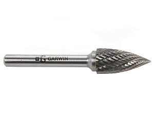 GARWIN INDUSTRIAL 900645-12*25*69 Борфреза параболическая с заостренным концом 12x25x69 мм, VHM, DC, форма G (серия 900645)