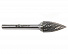 GARWIN INDUSTRIAL 900645-12*25*69 Борфреза параболическая с заостренным концом 12x25x69 мм, VHM, DC, форма G (серия 900645)-4004