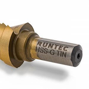 RUNTEC RT-DS4-22-10 Сверло ступенчатое RUNTEC 4-22 мм, 10 ступеней, HSS-TiN