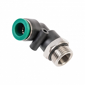 GARWIN PRO 808520-Г-12-12-1 Уголок M1/2" цанга 12 мм, с уплотнением, пластм. корпус