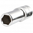 Licota N4012L Головка, 1/2", 12 мм, торцевая, 6-гранная, глубокая-4004