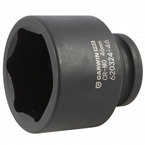GARWIN PRO 620324-46 Головка, 3/4", 46 мм, торцевая, 6-гранная, ударная