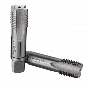 GARWIN INDUSTRIAL GM-TF220200 Метчики ручные Mf22x2.0, DIN 2181, HSS, 6H, комплект из 2 штук