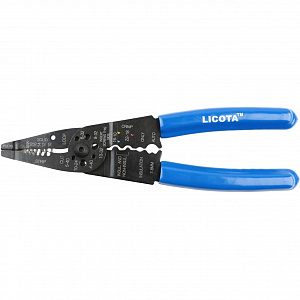 Licota TCP-10351 Клещи для зачистки проводов и обжима клемм 7 функц. 200 мм