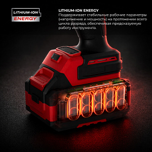 RUNTEC RT-ID60T Дрель-шуруповерт ударная аккумуляторная RUNTEC TECHNIC 13 мм, 20 В, 2*2Ач, 60 Нм