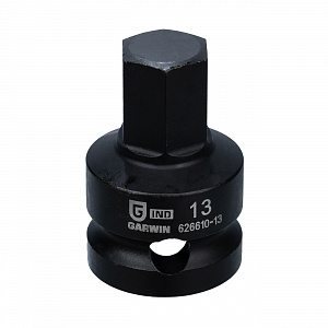 GARWIN INDUSTRIAL 626610-13 Головка торцевая, 1/2", HEX наружный, H13, ударный
