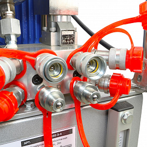 GARWIN INDUSTRIAL 541550-3-4 Станция гидравлическая для гайковёртов взрывобезопасная (8×1/4" NPT) 2Ex h IIB T3 Gc, 700 бар, 1,5кВт, 20л