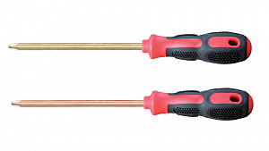 GARWIN INDUSTRIAL GSX-AB22 Отвертка крестовая c двухкомпонентной ручкой искробезопасная PH4х450 мм